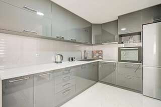 Апартаменты Kruna Apartments Тиват Двухуровневые апартаменты-11